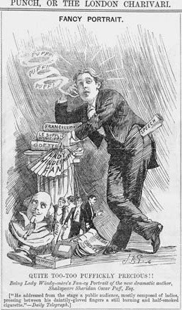 Oscar Wilde'i kohtuasja pilati Londoni ajalehtedes mõnuga.