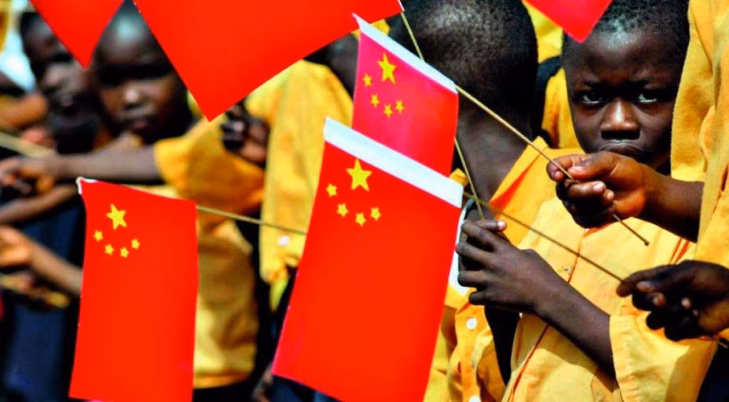 Hiina draakon Aafrikas